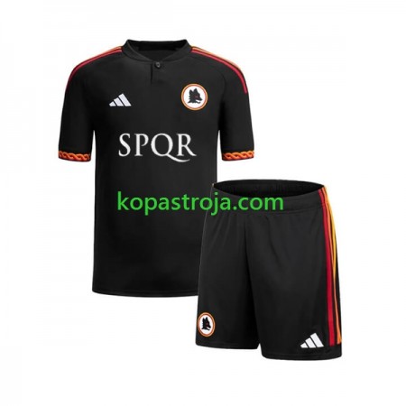 Billiga Fotbollströjor AS Roma Barn Tredje tröja 2023/24 Kortärmad